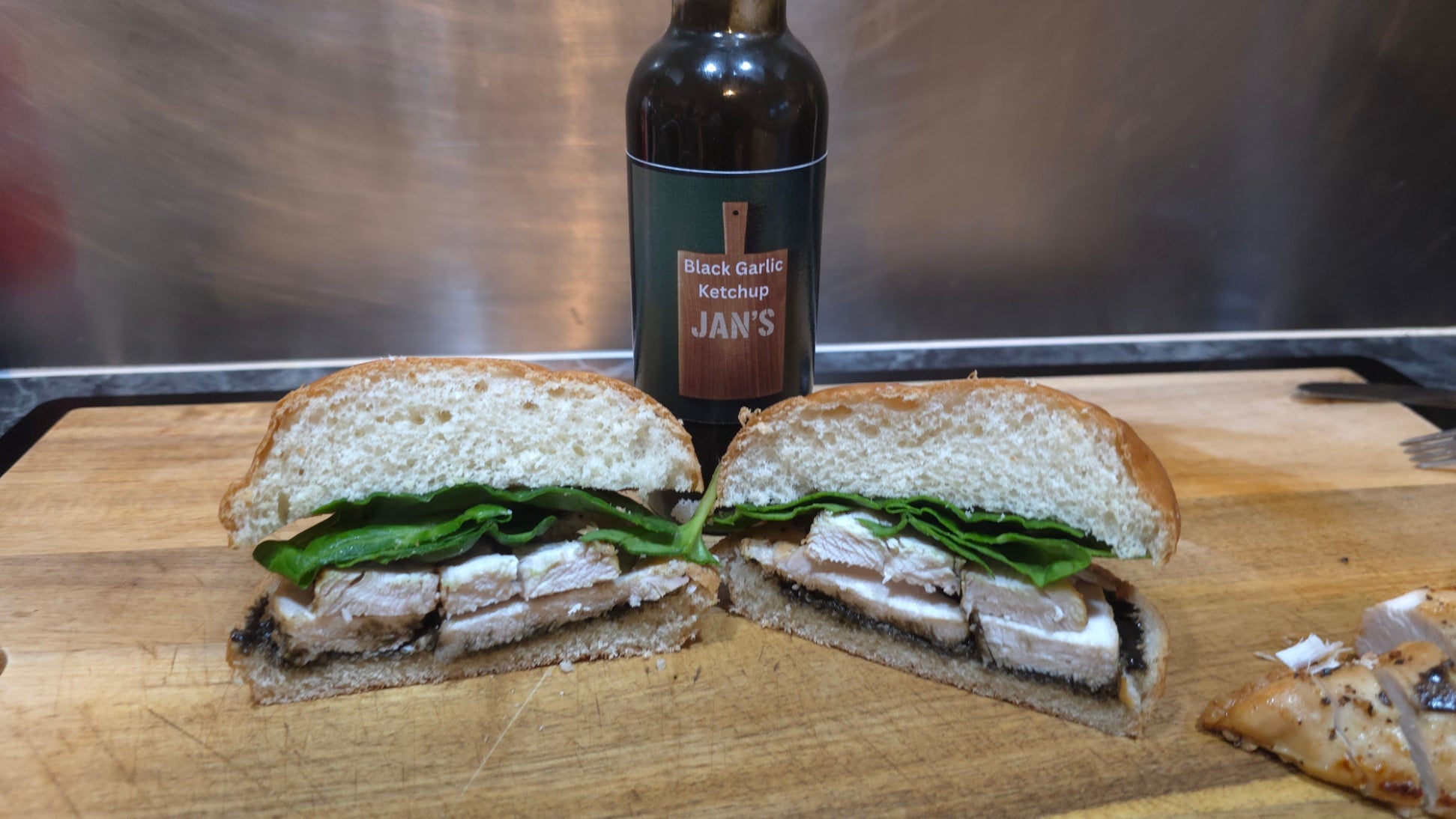 Black Garlic Sauce Bottle