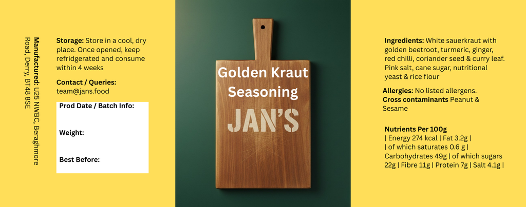 Golden Kraut Seasoning 50g Pouch
