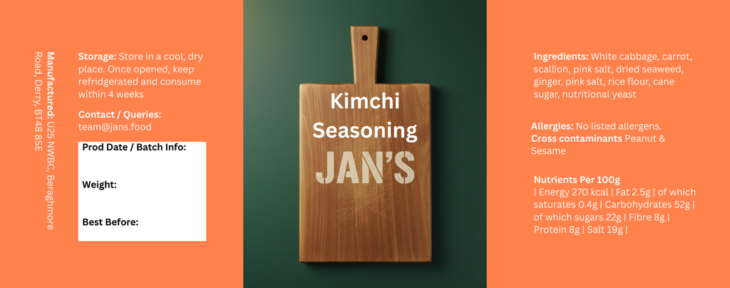 Kimchi Seasoning 50g Pouch