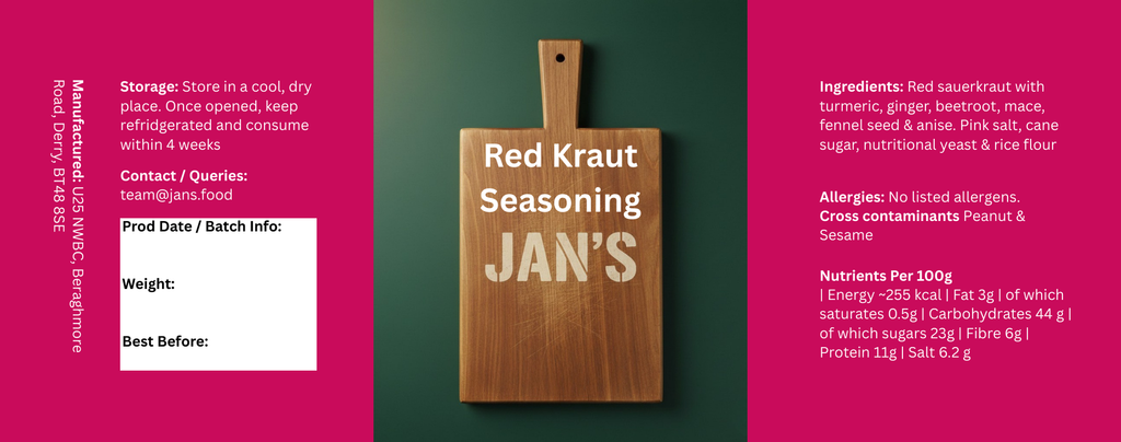 Red Kraut Seasoning 50g Pouch
