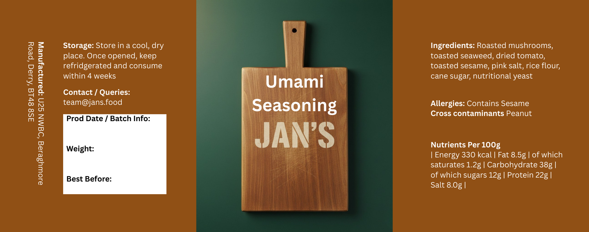 Umami Seasoning 50g Pouch