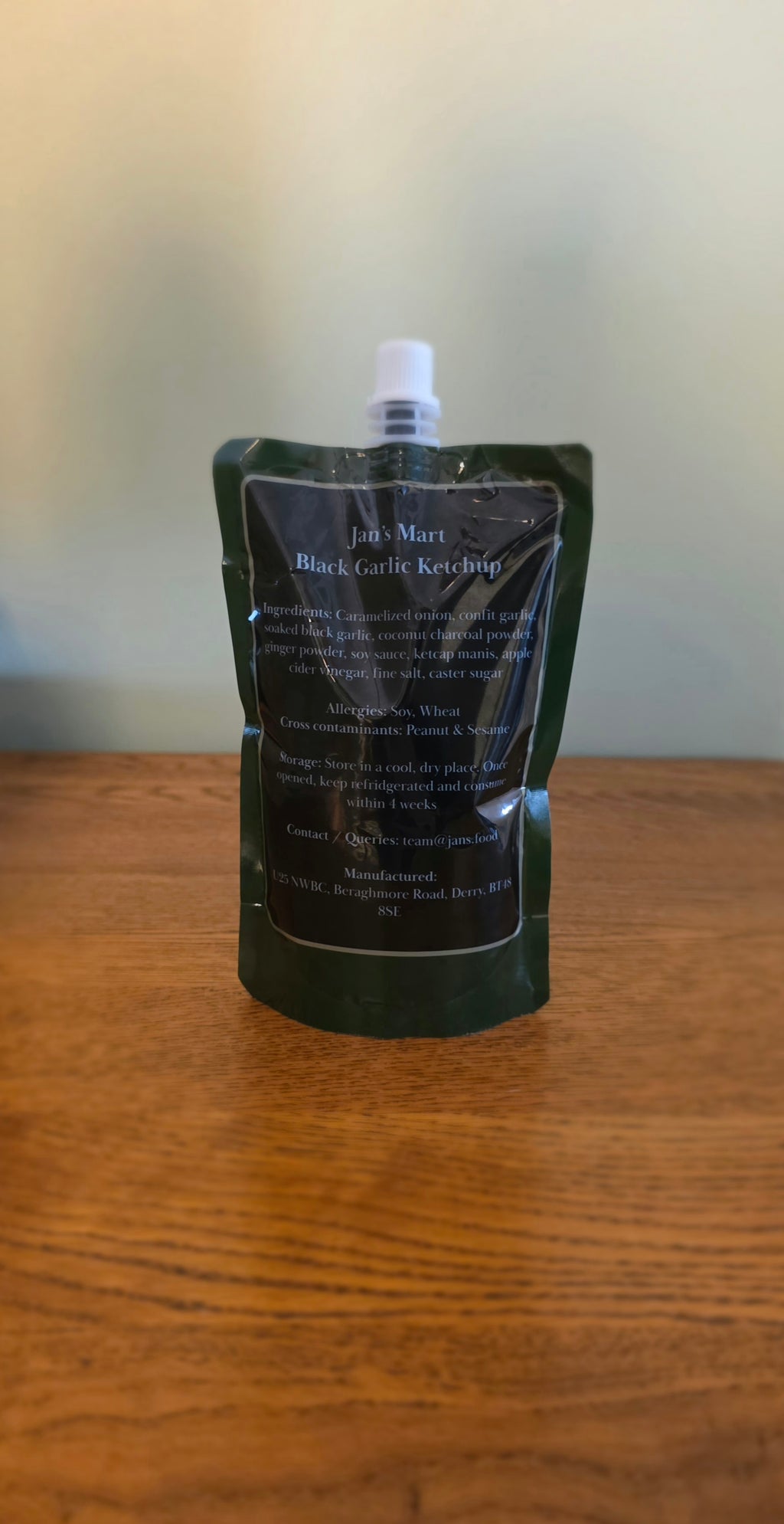 Black Garlic Sauce 300ml Pouch