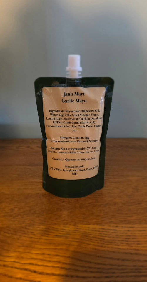 Garlic Mayo Sauce 300ml Pouch